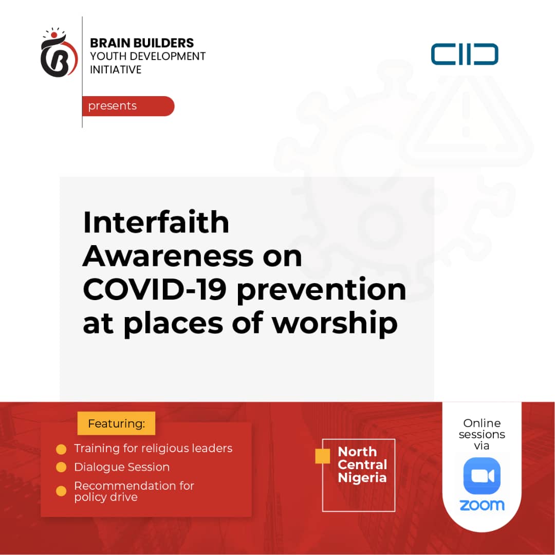 BBYDI: INTERFAITH AWARENESS ON COVID-19 PREVENTION AT PLACES OF WORSHIP